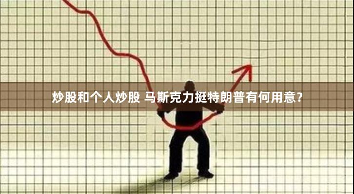 炒股和个人炒股 马斯克力挺特朗普有何用意？